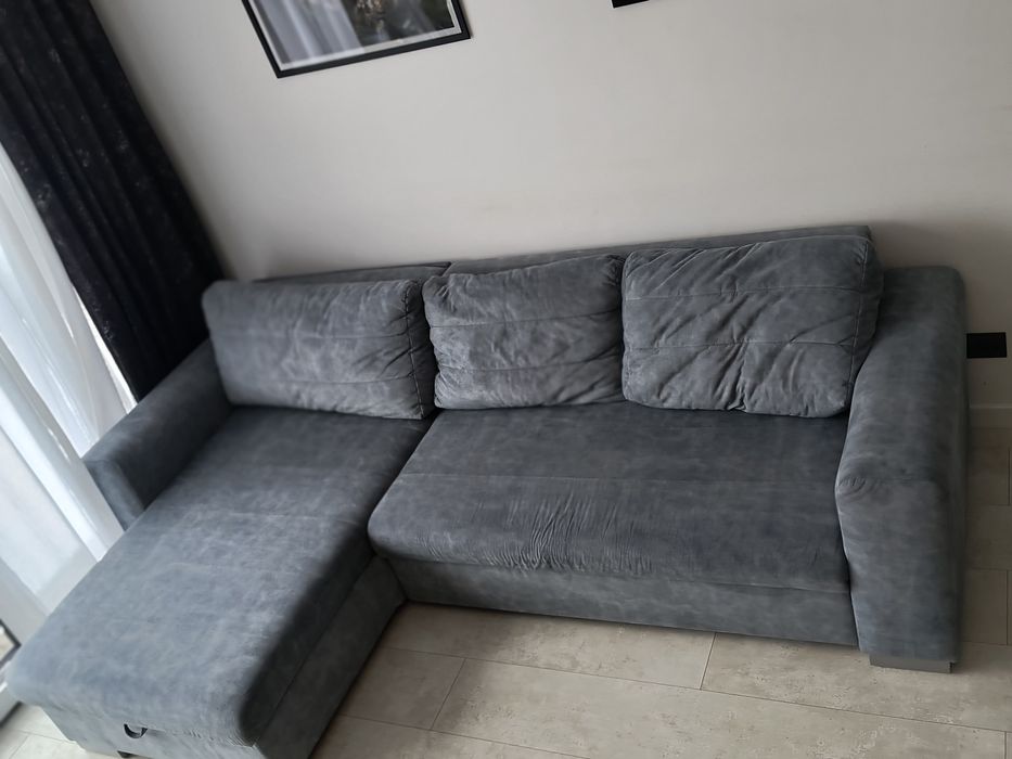 Narożnik bonito z funkcją spania i 2 schowkami (prawy, lewy)