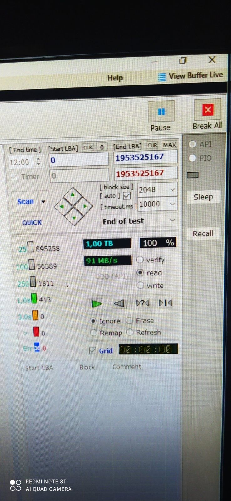 1.0TB WD10EZEX SATA/64 Cache