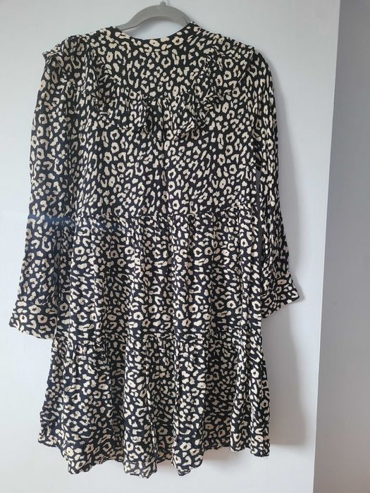 Sukienka panterka Zara roz. XS, S