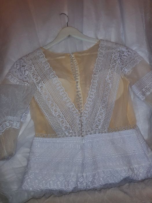 Nowa suknia ślubna boho rozmiar L