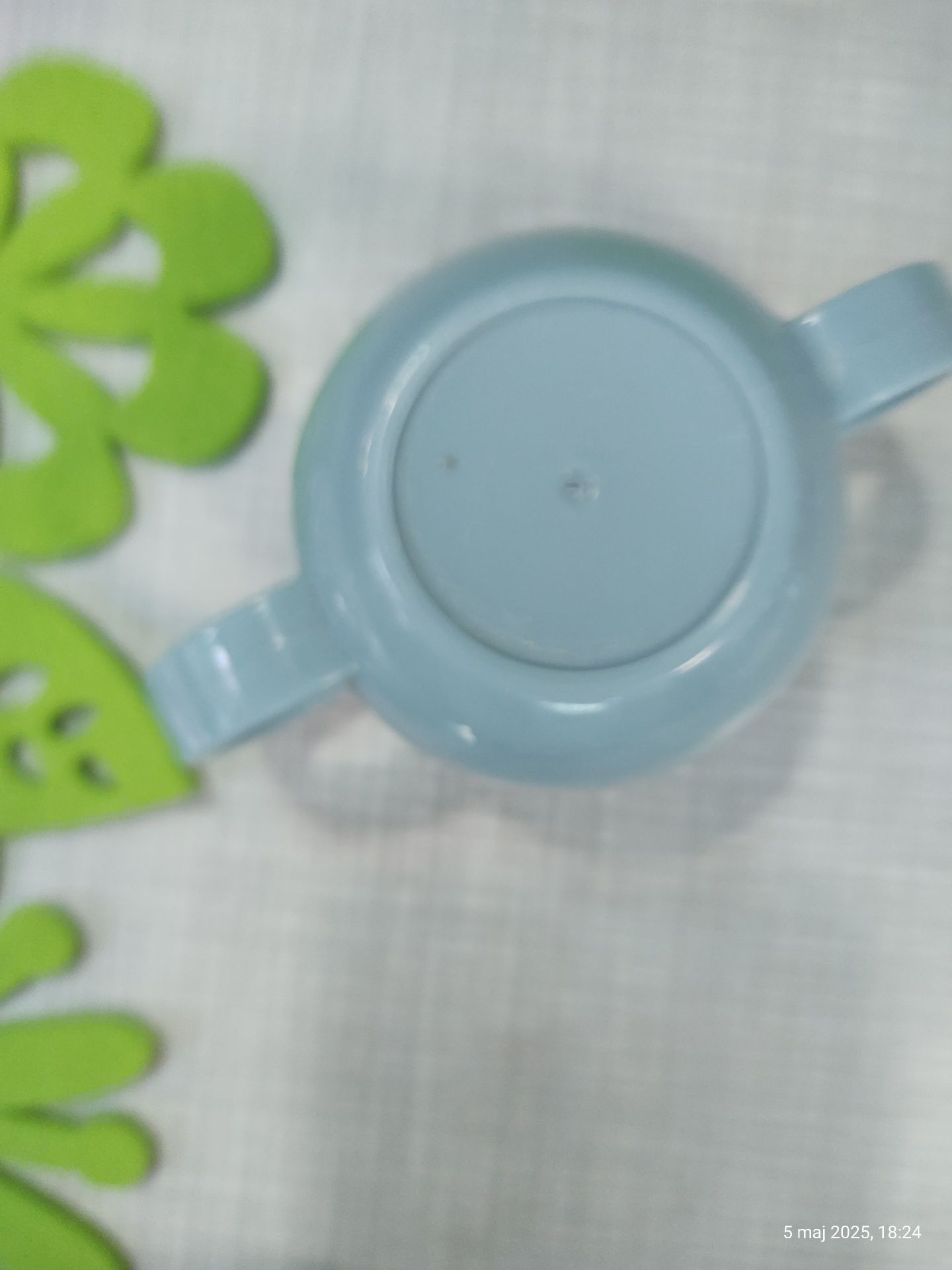Zestaw do karmienia, taca -talerz kubek z 2 uszami sztućce Ikea