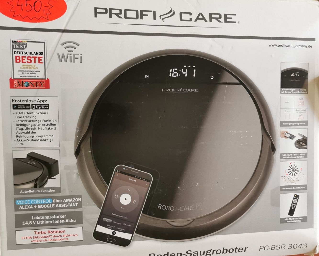 Stacja ładująca robota sprzątającego Proficare pc-bsr 3042