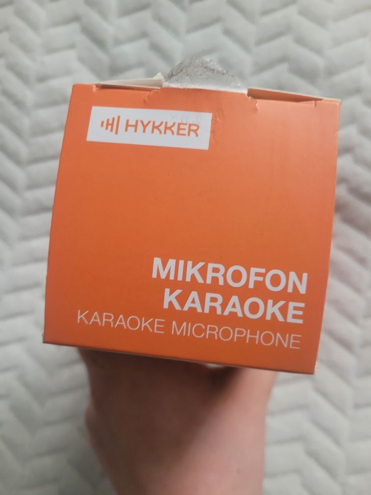 Mikrofon karaoke marki Hykker