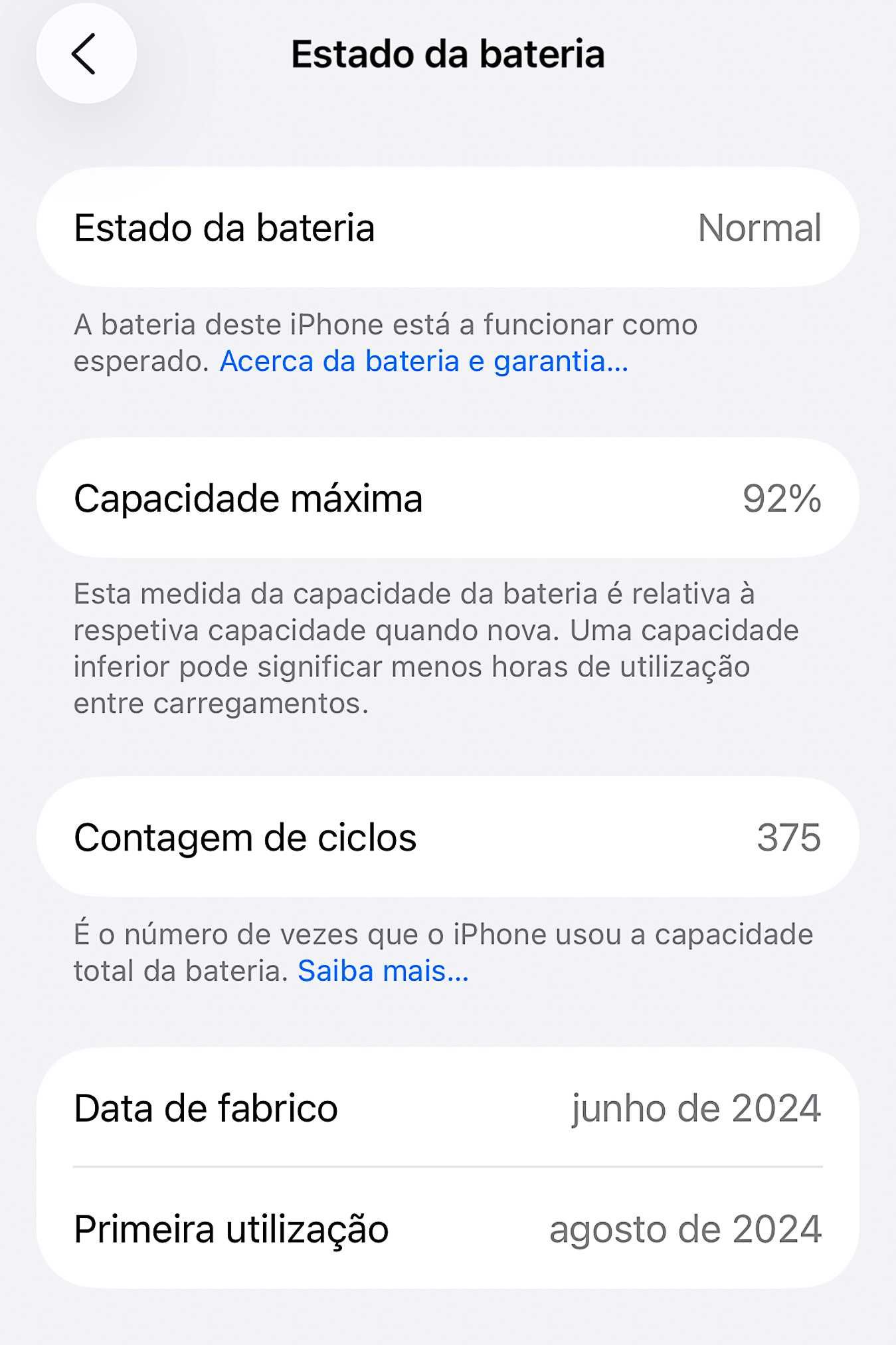 Iphone 15 pro 256GB Black Titanium - Garantia até Agosto de 2027