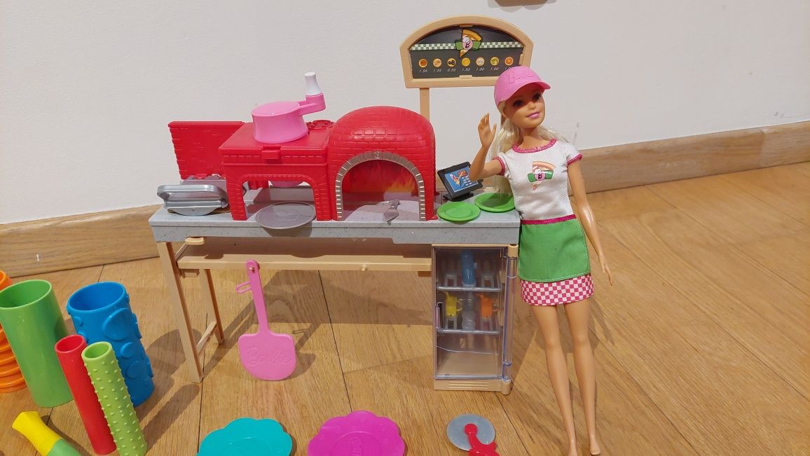 Ciastolina Play-Doh kilka zestawów m.in. Barbie Pizza, Pony, Dentysta