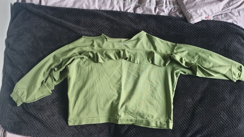 Bluza  butelkowa zieleń one size