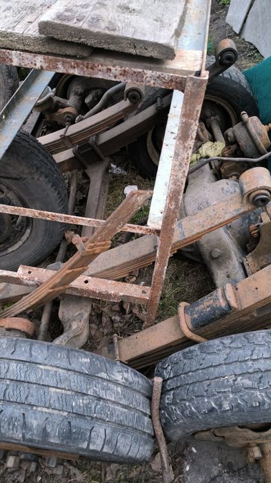 Мости, балки, редуктор, ресори, диски, підресорники, DF-44, DF-25,