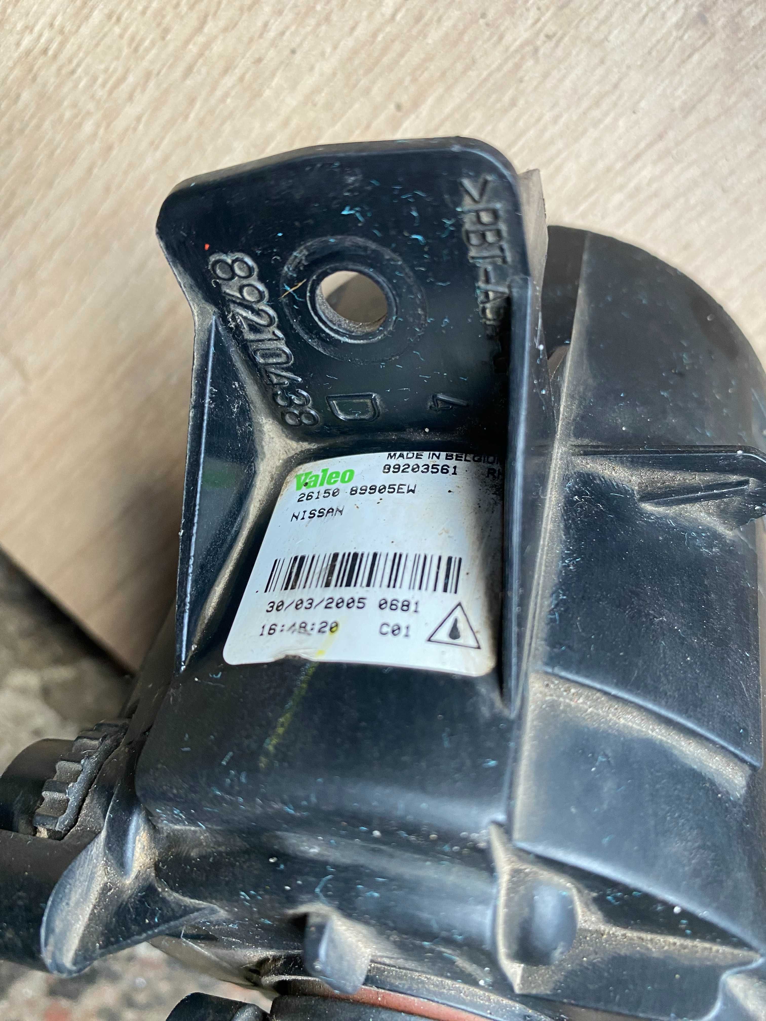 Фара протитуманна, права Nissan X-Trail 2615089905EW