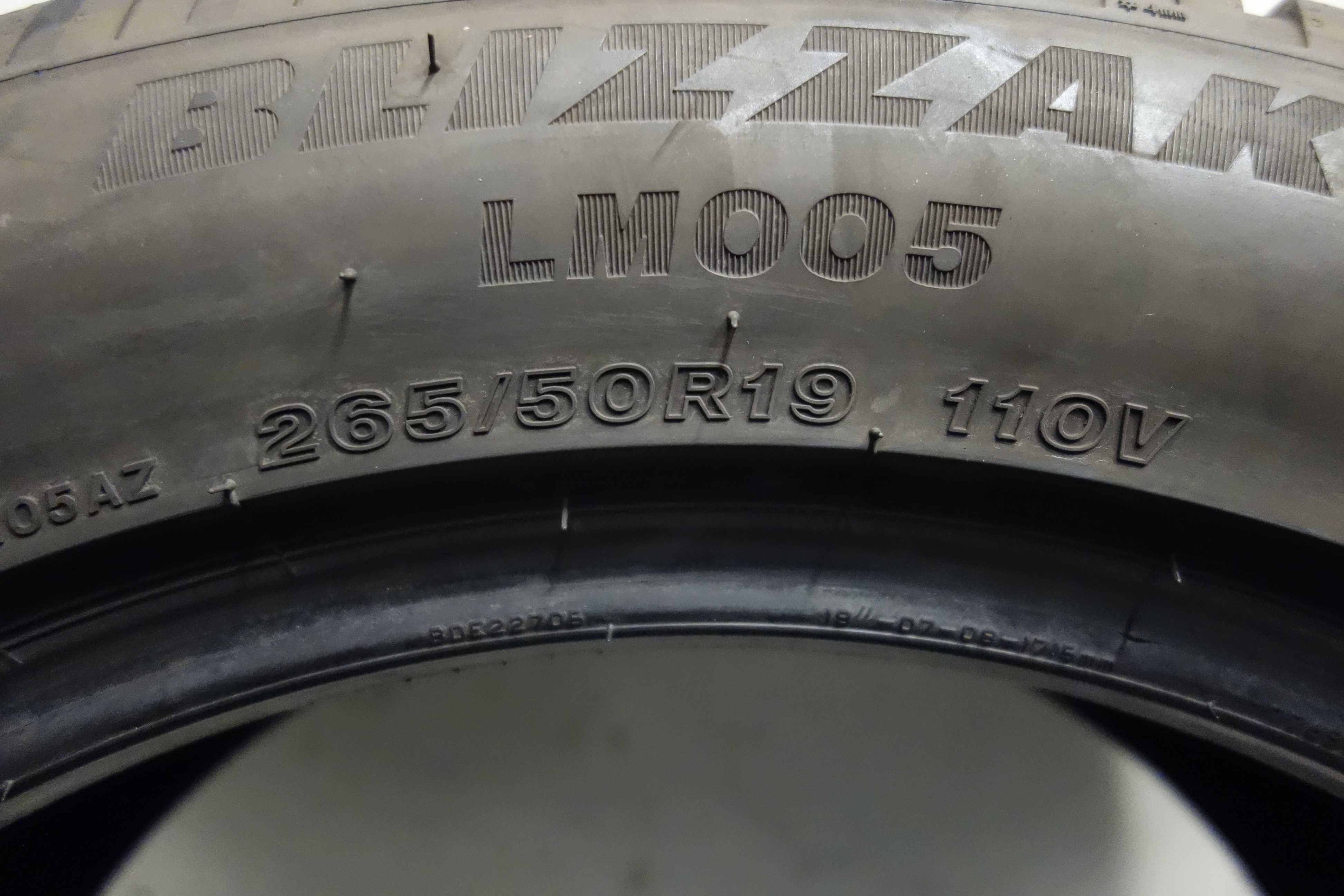 Opony 265/50/19 Bridgestone Blizzak LM005