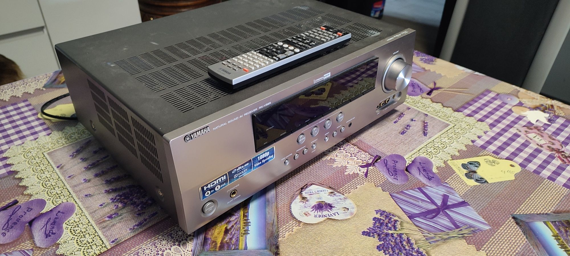 Yamaha RX V565. Wzmacniacz,  Amplituner