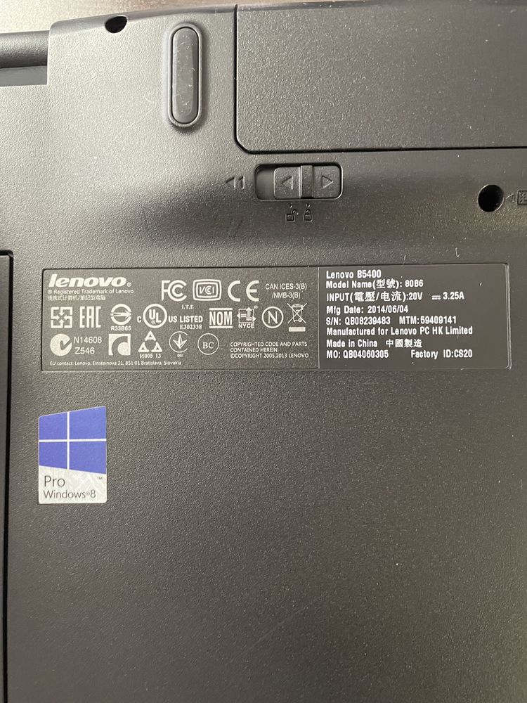 Computador Portátil Lenovo B5400