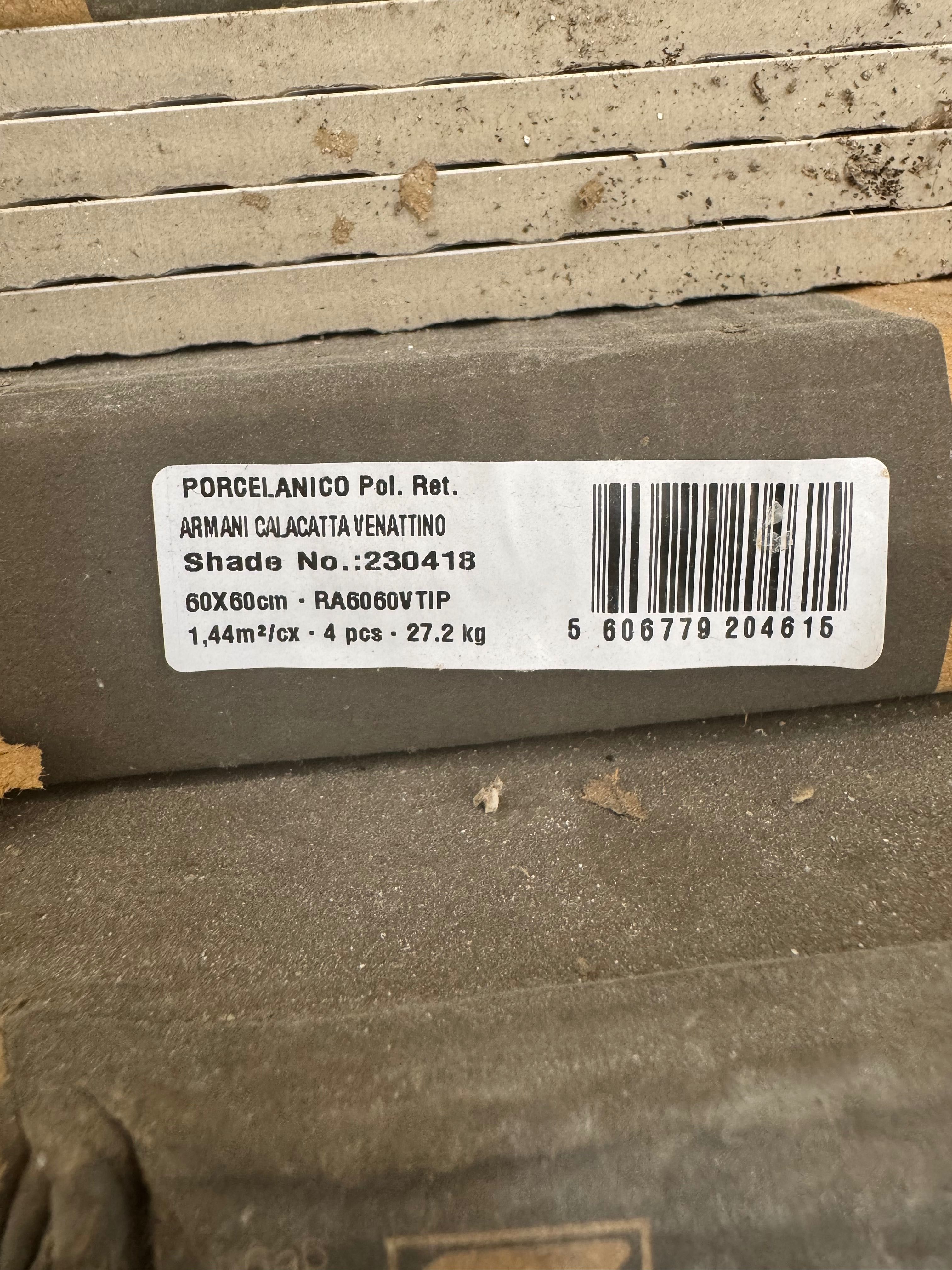 Vendo 60 Caixas – Mosaico Porcelânico ARMANI CALACATTA VENATTINO
