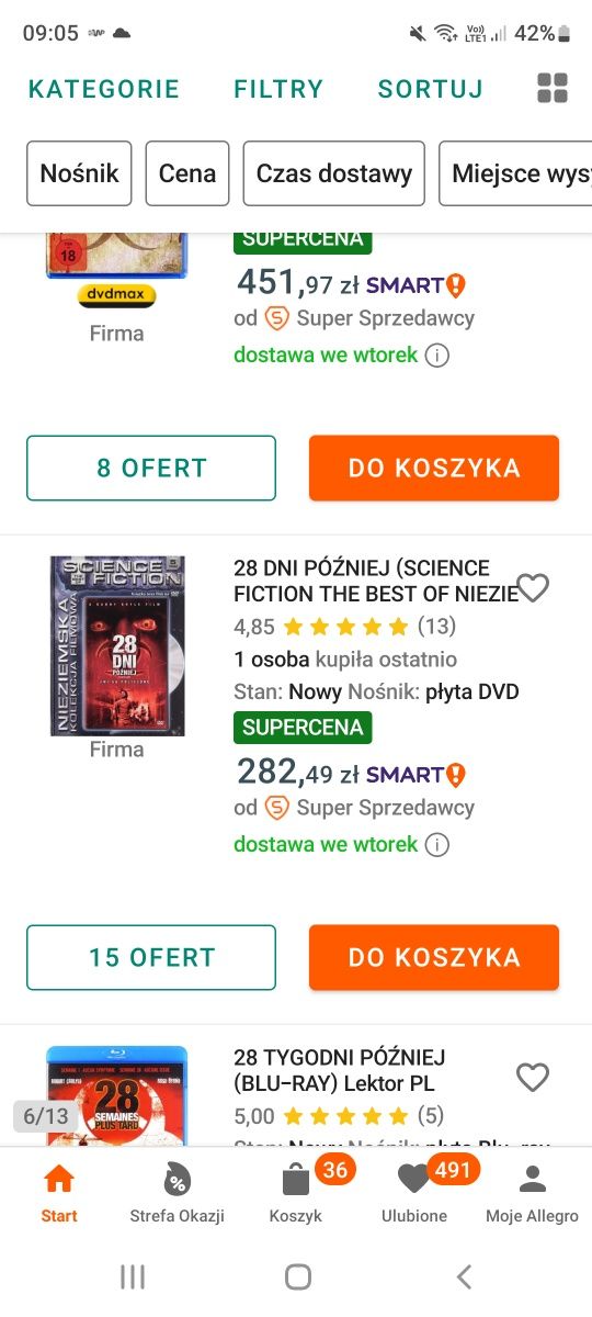 28 dni później DVD unikat Łódź
