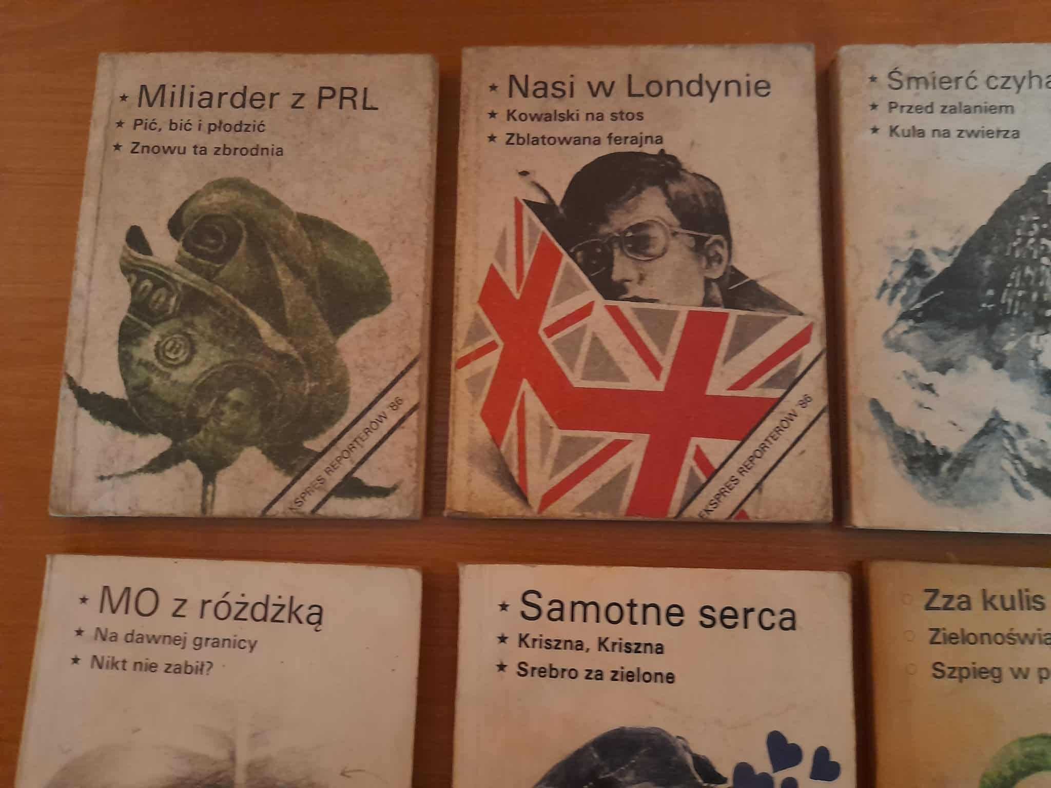 11 mini książeczek z czasów PRL
