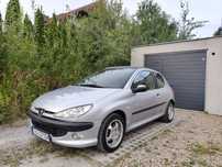Peugeot 206 1.6 16v 110km 2001 rok