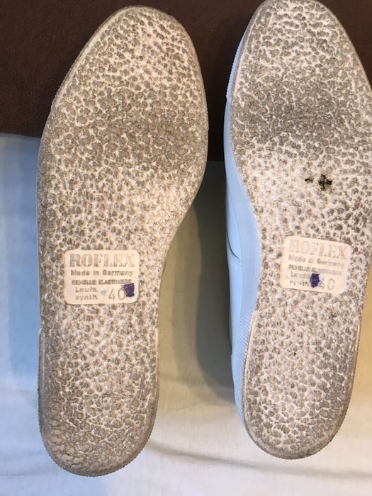 Rohde. Buty skórzane sneakersy białe bardzo lekkie. R. 39,5