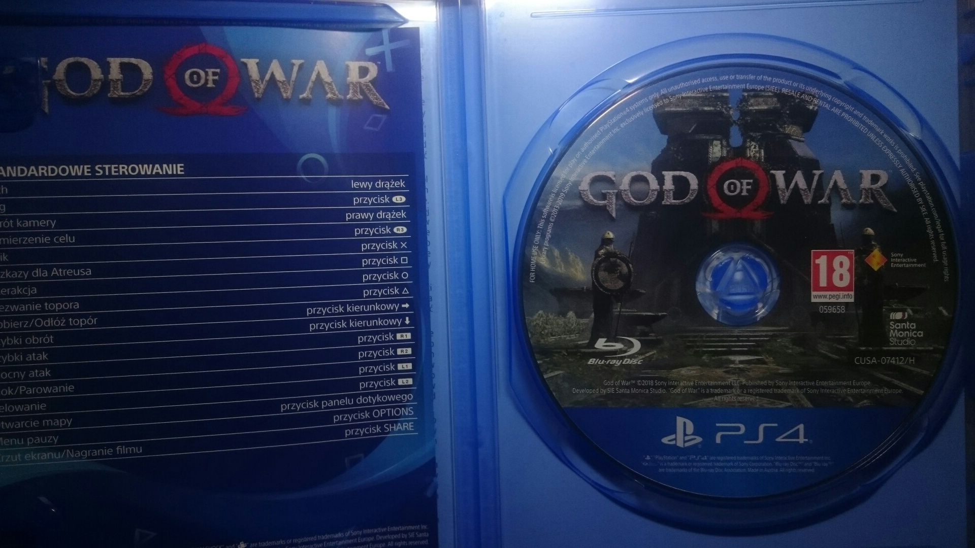 Gra God of War PS4 polska wersja playstation 4 gta