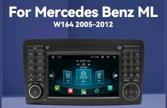 Radio samochodowe Mercedes BENZ ML 320/350/W164 Android CarPlay