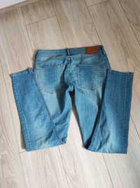 Skinny jasny jeans H&M 28/30