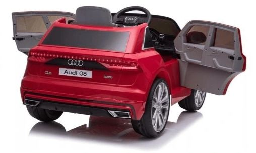 Samochód na akumulator AUDI Q8 Pilot Auto USB EVA Auto dla dziecka