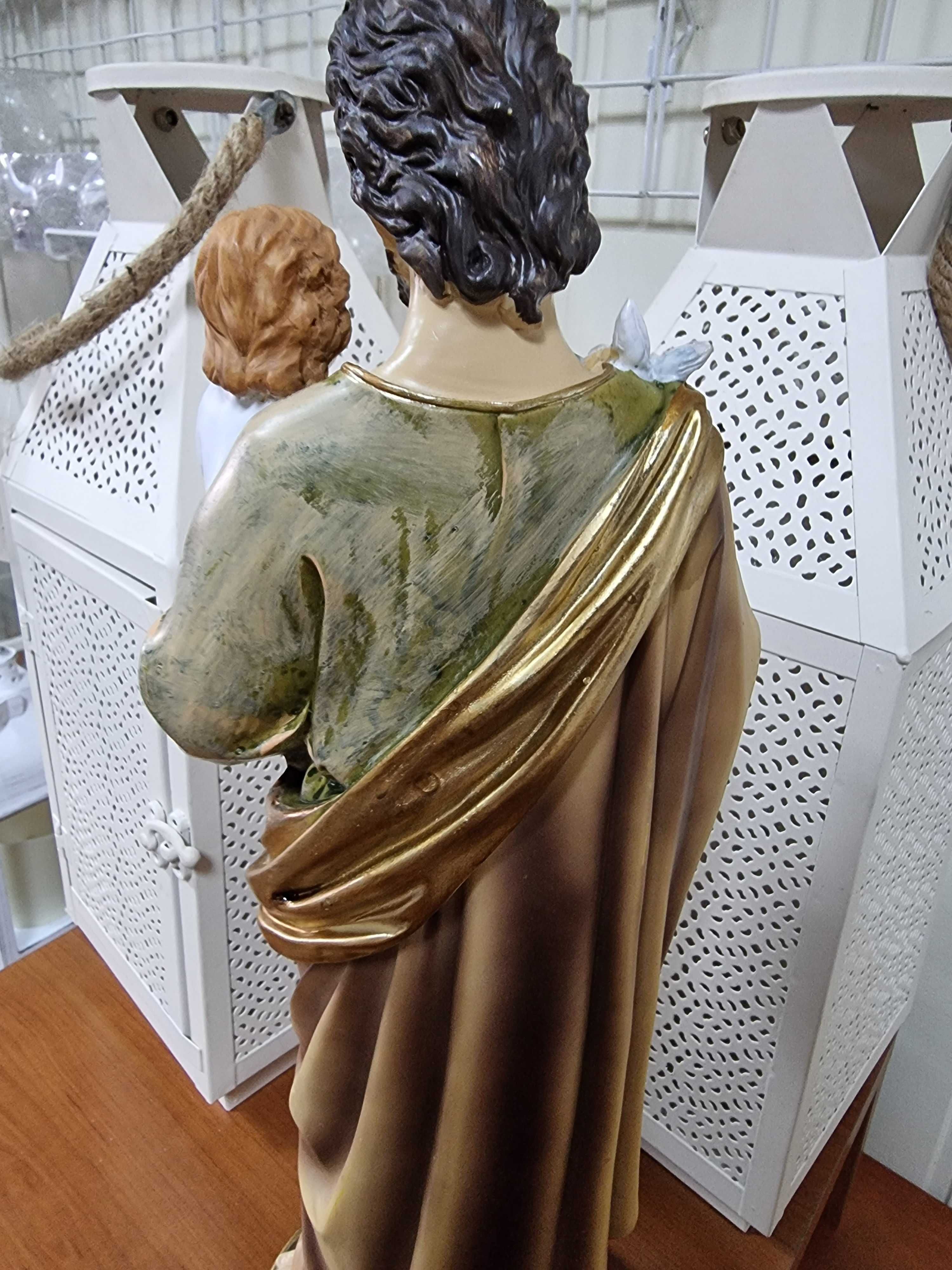 Figura Święty Józef z Dzieciątkiem do kapliczki Figurki Świętych Duże