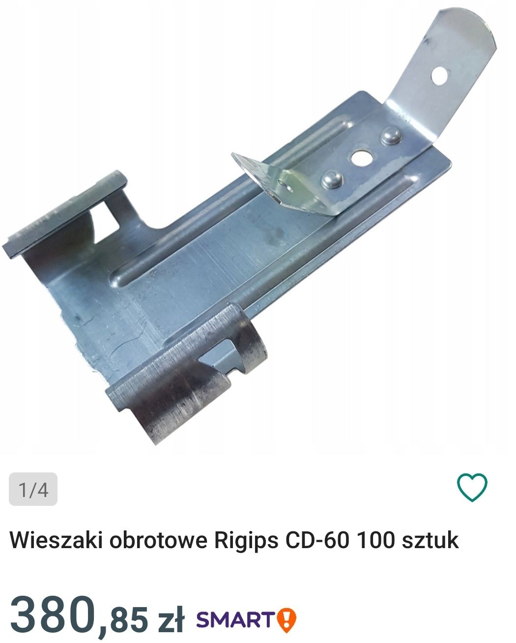 Wieszak obrotowy RIGIPS 200szt