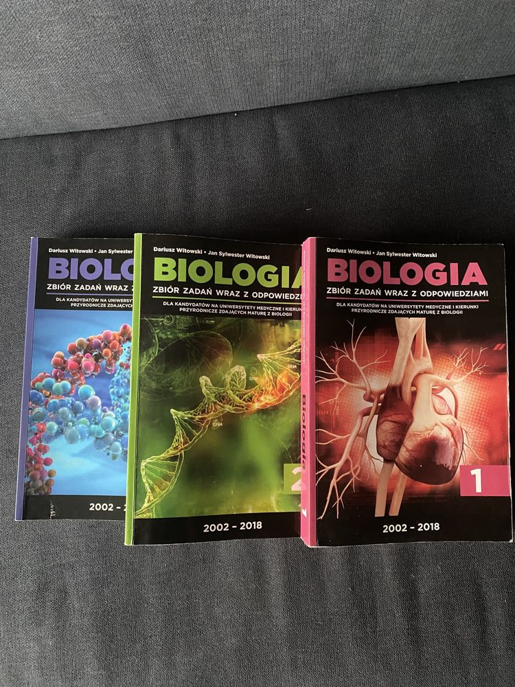 zbiory zadań biologia witowski