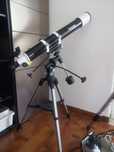 Celestron astronômico deluxe 80eq refrator telescópio eq2 equatorial