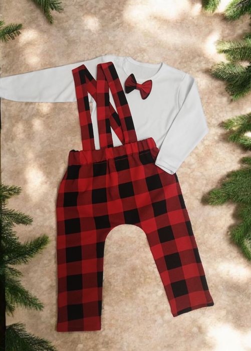 Ubranko świąteczne dla chłopca r.86