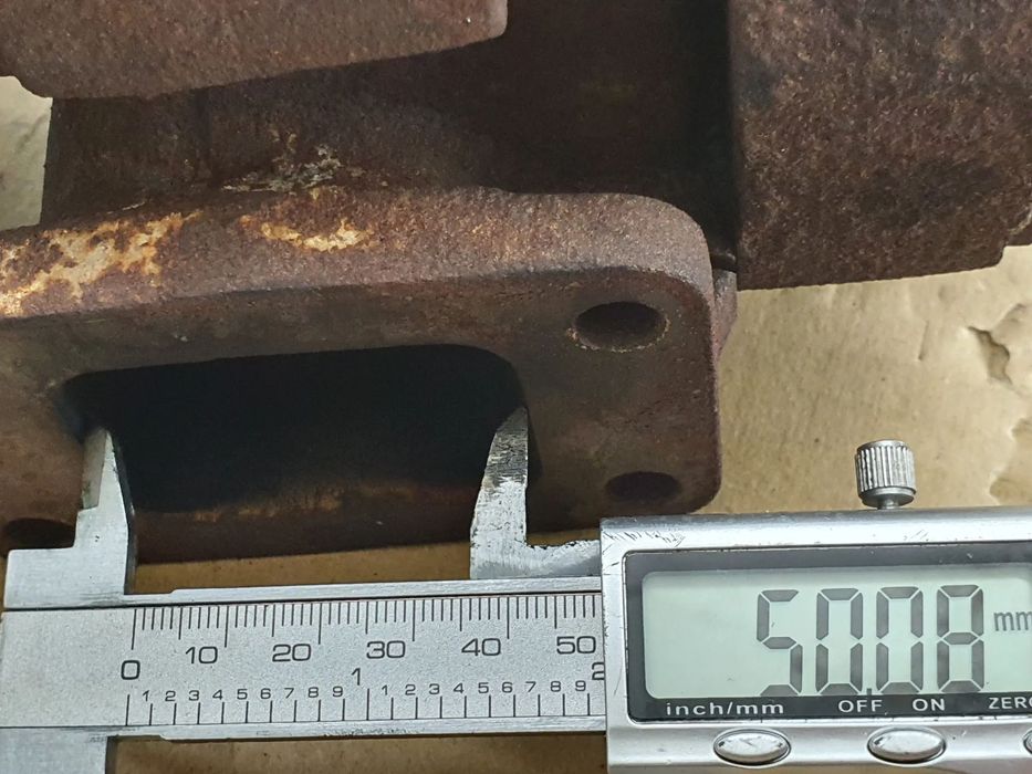 TURBINA TURBO FLANSZA GRUSZKA  MAN LE TGL