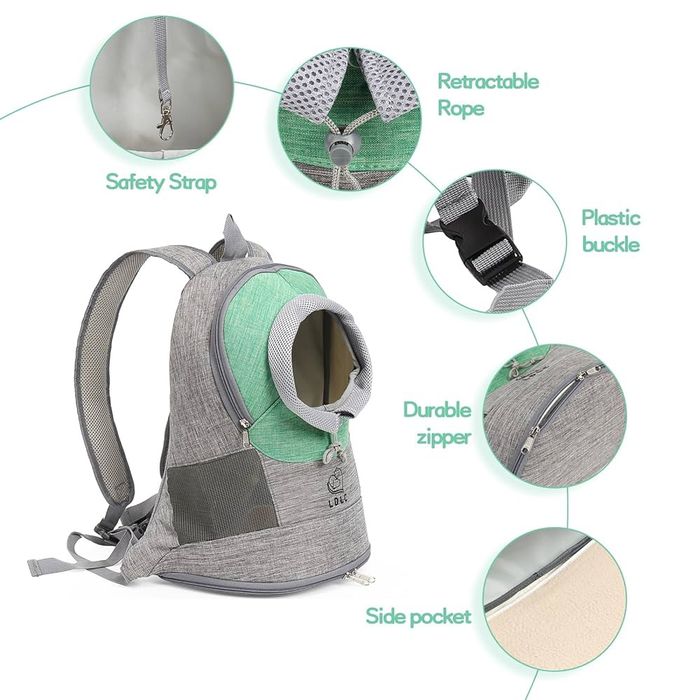 Mochila para transporte de animais de estimação