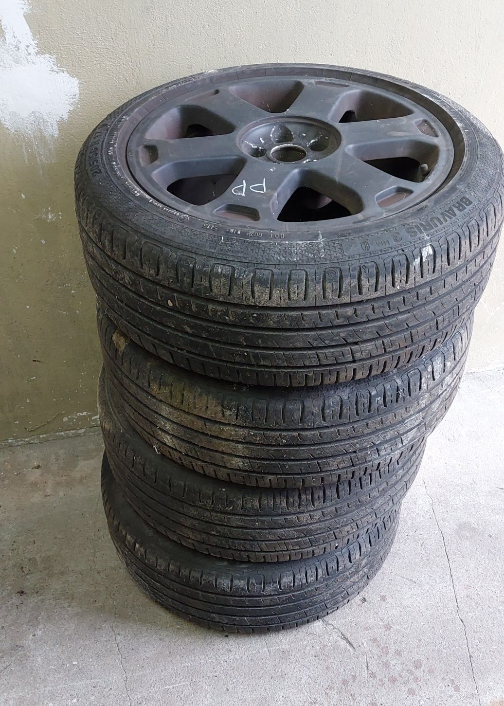 Alufelgi 17 czarne, Audi A3 8l ET32