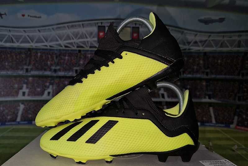 Adidas X 18.3 FG - junior piłkarskie korki lanki rozmiar: 38
