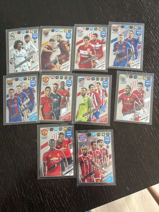 Match Attax 16 e Adrenalyn XL 16 e Fifa 365