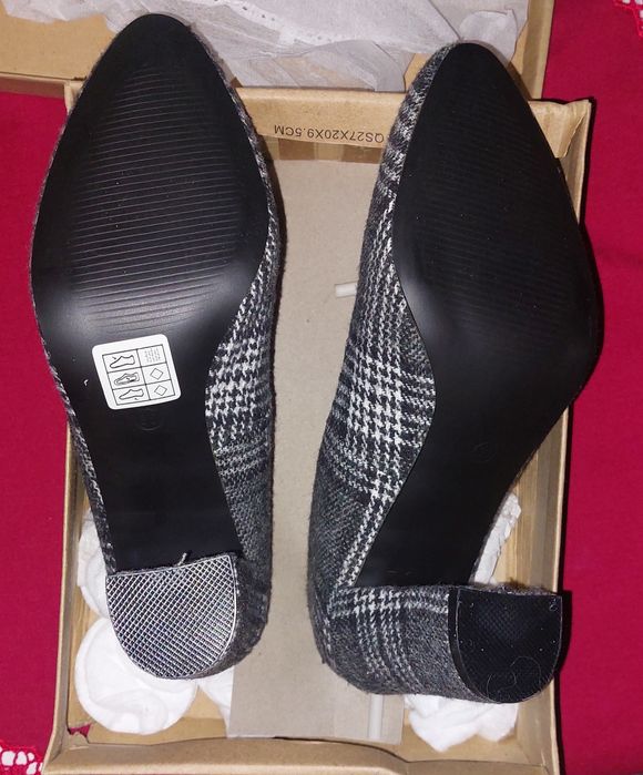 Sapato Padrão Xadrez