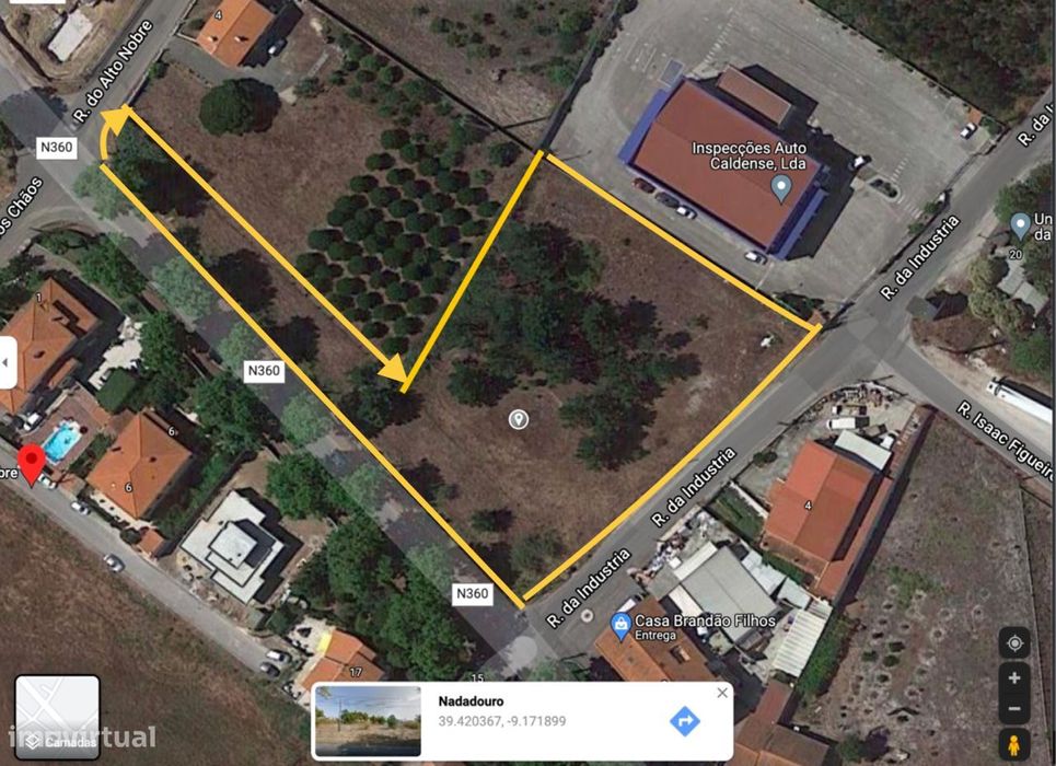 Terreno com viabilidade construção _ 905 Caldas da Rainha