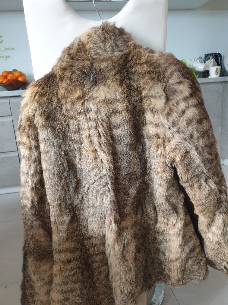 futro  naturalne M/L z kota koty kot