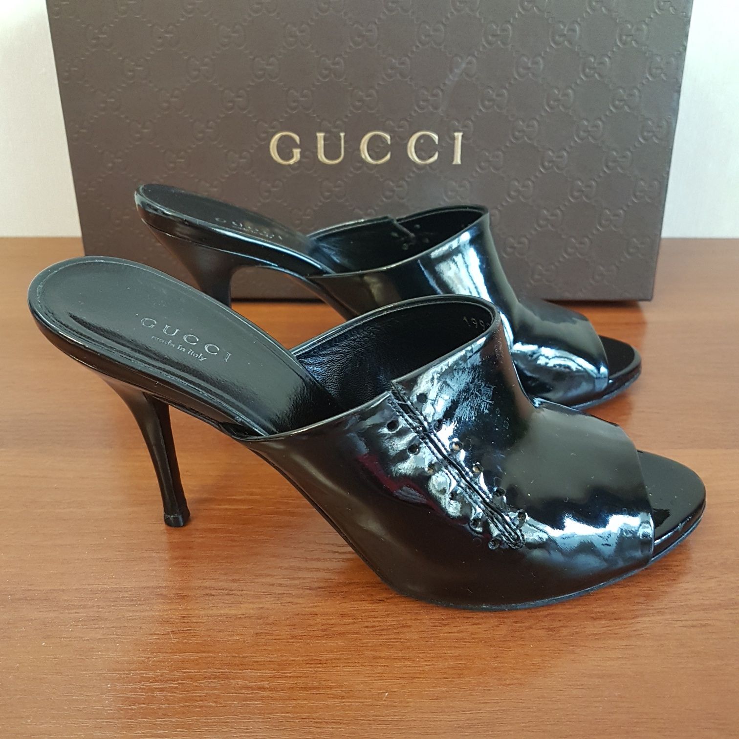 Мюли Сабо Шлёпанцы Gucci 37C.Оригинал!