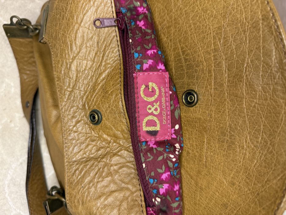 Dolce Gabbana vintage вінтаж сумка шкіра