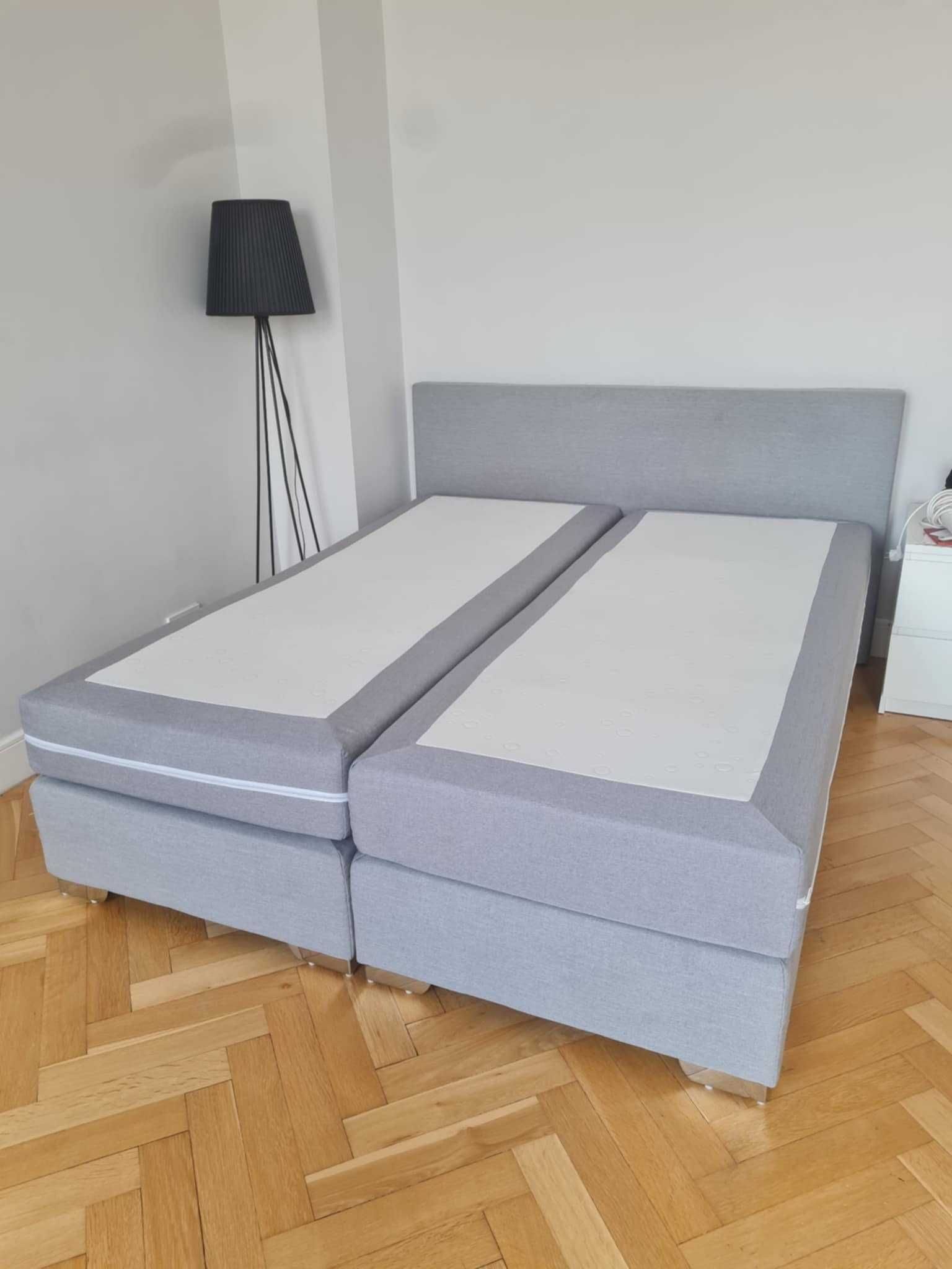 łóżko podwójne tapicerowane