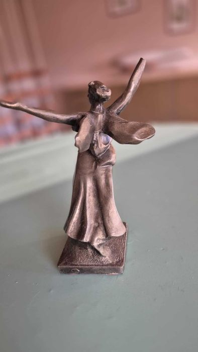 Figurka Matka Ojczyzna wzywa – Wołgograd, metalowa, ZSRR, lata 70/80