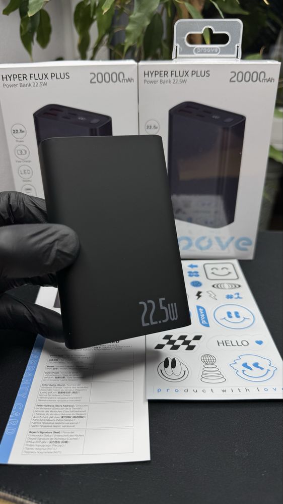 Якісна батарея з гарантією 12 міс. Proove Flux Plus 20000 mAh 22.5 w