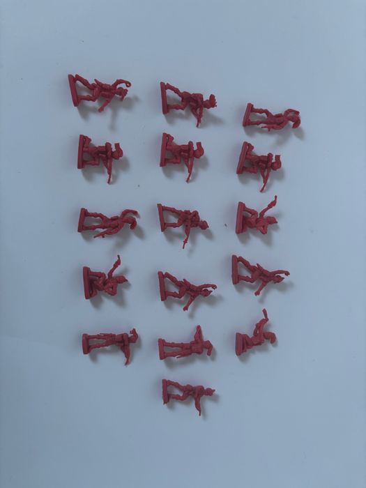 stare żołnierzyki miniaturki PRL