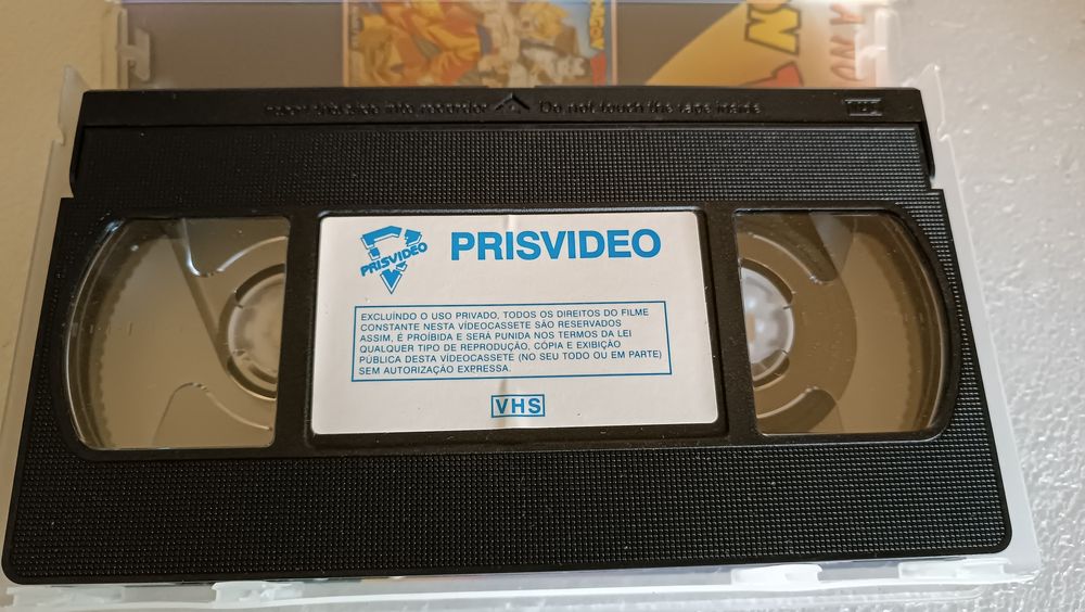 Antiga Cassete VHS oficial do DragonBall Z