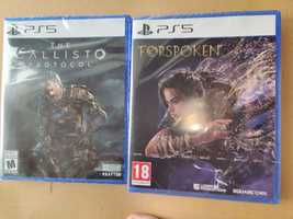 Callisto Protocol + forspoken Playstation 5 PS5