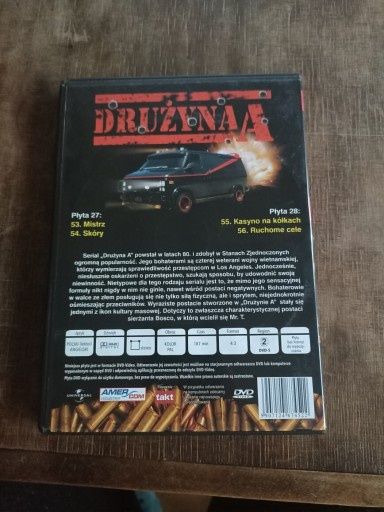 Serial: Drużyna A, cz. 14, płyty 27 i 28, dvd