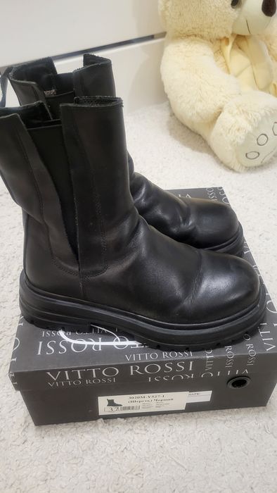 Сапожки шкіряні vitto rossi