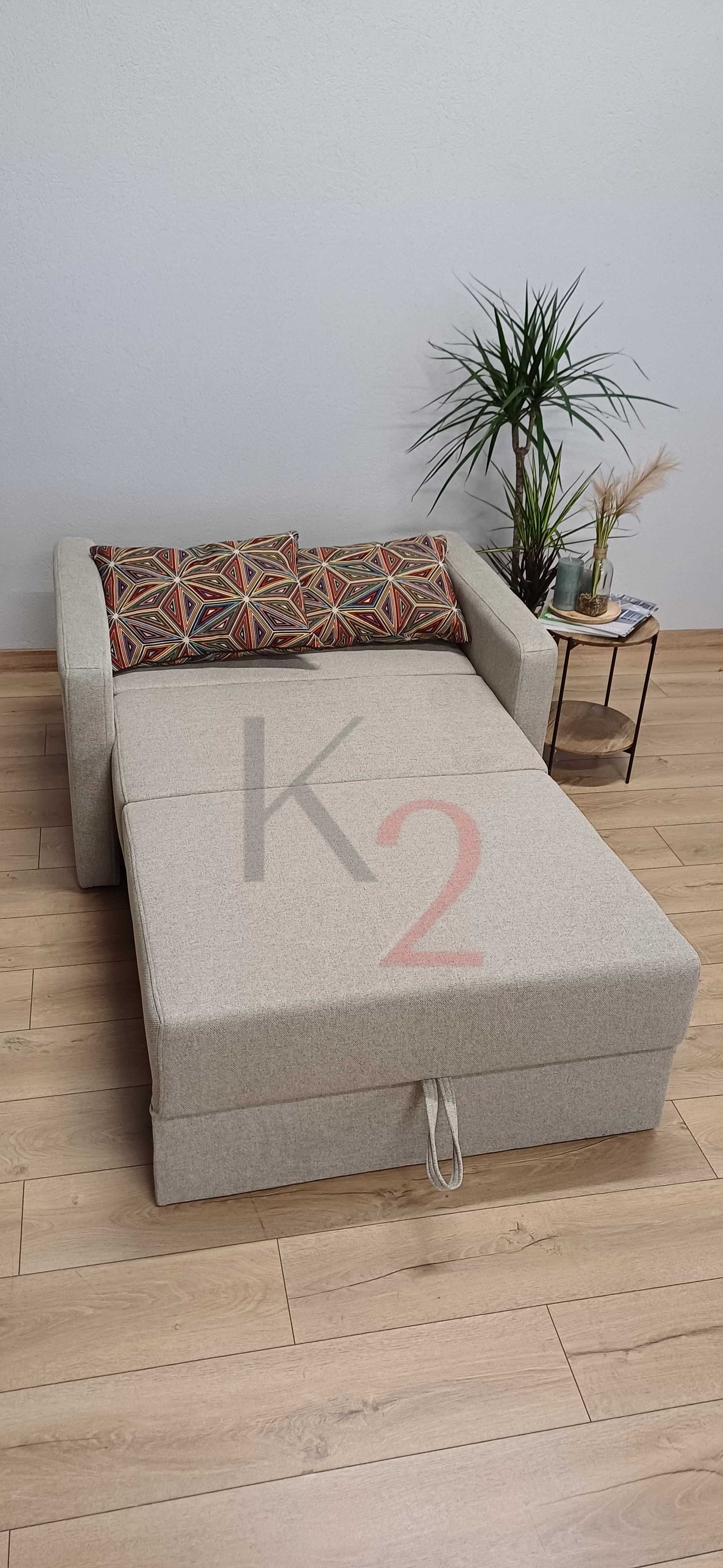 Amerykanka rozkładany fotel do spania 120/140/170 cm +GRATIS
