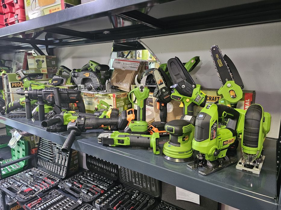 Магазин Електроінструментів Акумуляторний Інструмент Стремянки Рівні