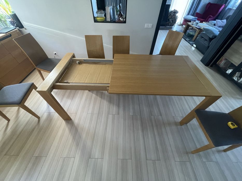 Stół PAGED TORONTO dąb naturalny 140/230x90